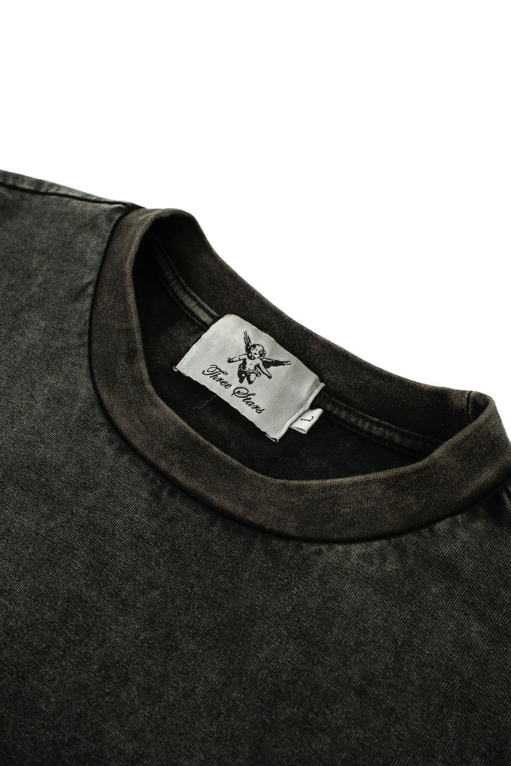 Three Stars Grey Longsleeve