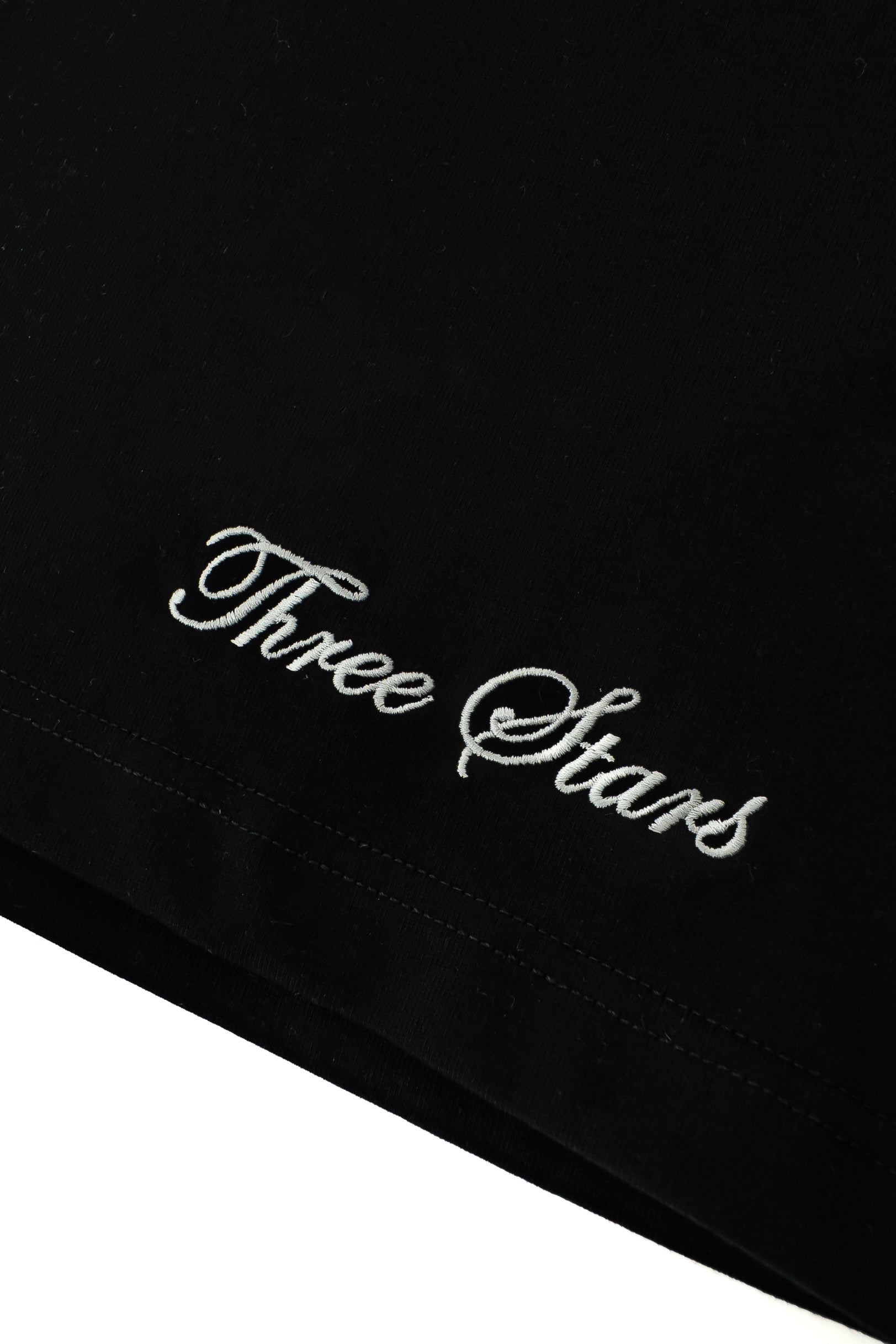 Three Stars Black longsleeve              Dark Stars