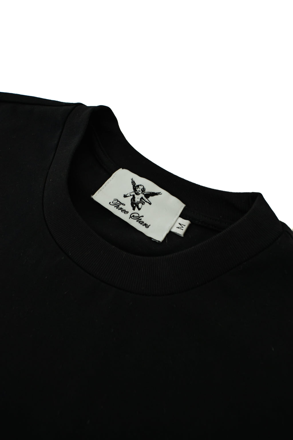 Three Stars Black longsleeve              Dark Stars