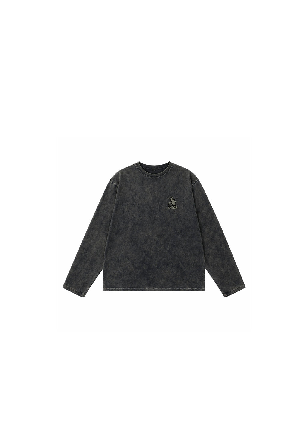 Three Stars Grey Longsleeve